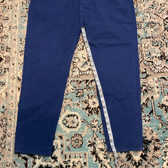 NWT Free People Women’s SR. vs. Sandrine Rose "The Virgin Label" Blue Pants - Picture 7 of 11